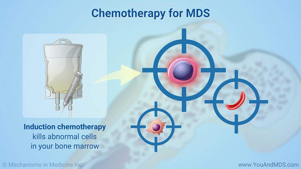 Chemotherapy for MDS