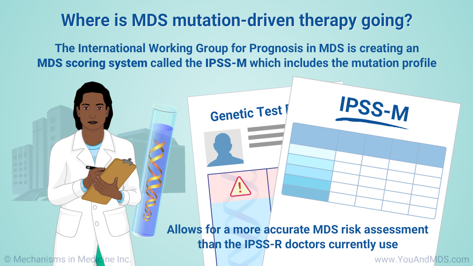 Where is MDS mutation-driven therapy going?