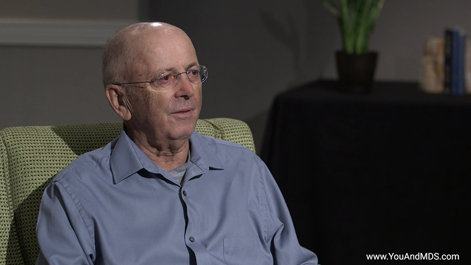 Bill’s story: How did you find out you had MDS-related Anemia?