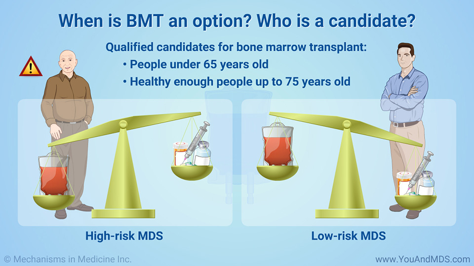 When is BMT an option? Who is a candidate?