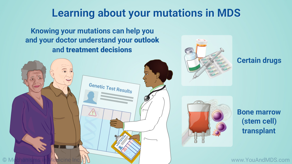 Learning about your mutations in MDS